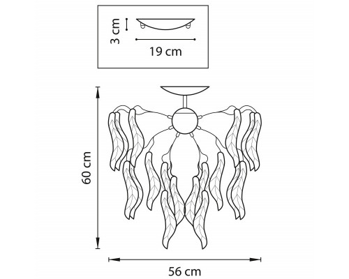Оформить заказ Люстра на штанге Lightstar 793095| VIVID-LIGHT.RU