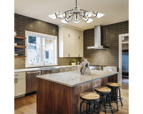 Купить Люстра на штанге LUMION 4404/8C| VIVID-LIGHT.RU