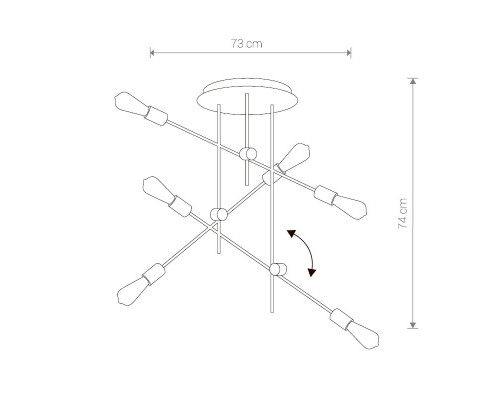 Заказать Люстра на штанге Nowodvorski 9297| VIVID-LIGHT.RU