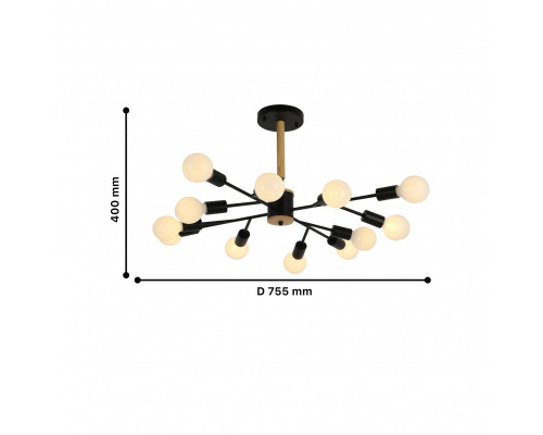 Заказать Люстра на штанге F-Promo 2585-12P| VIVID-LIGHT.RU