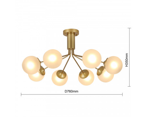 Купить Люстра на штанге F-Promo 2631-8U| VIVID-LIGHT.RU