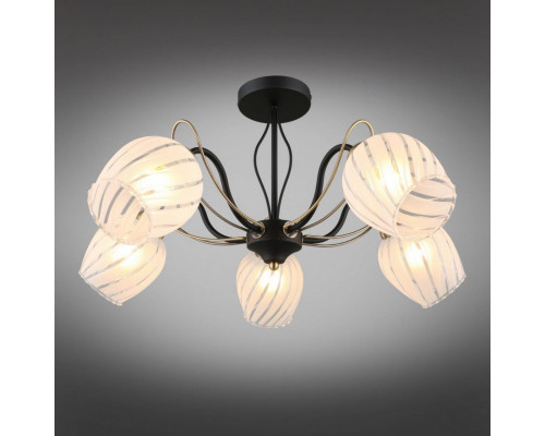 Сделать заказ Люстра на штанге Omnilux OML-65507-05| VIVID-LIGHT.RU