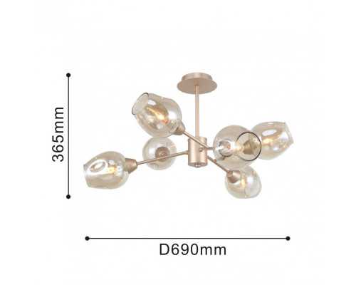 Сделать заказ Люстра на штанге F-Promo 2658-6U| VIVID-LIGHT.RU