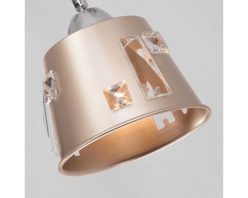 Купить Люстра на штанге Eurosvet 70105/5 шампань| VIVID-LIGHT.RU