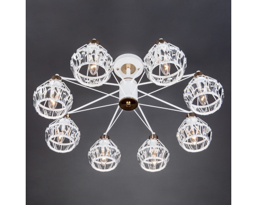 Сделать заказ Люстра на штанге Eurosvet 70075/8 белый| VIVID-LIGHT.RU