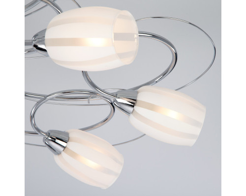 Купить Люстра на штанге Eurosvet 70040/9 хром| VIVID-LIGHT.RU