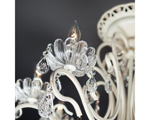 Заказать Люстра на штанге Eurosvet 12205/8 белый Strotskis| VIVID-LIGHT.RU