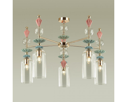 Сделать заказ Люстра на штанге Odeon Light 4855/5C| VIVID-LIGHT.RU