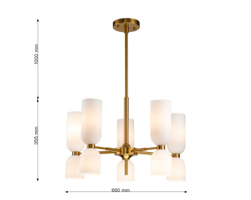 Сделать заказ Люстра на штанге Favourite 2876-5P| VIVID-LIGHT.RU