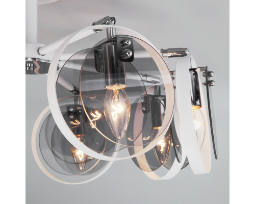 Оформить заказ Люстра на штанге Eurosvet 70121/8 белый| VIVID-LIGHT.RU