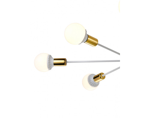 Заказать Люстра на штанге Natali Kovaltseva LOFT 75140/8C WHITE GOLD| VIVID-LIGHT.RU