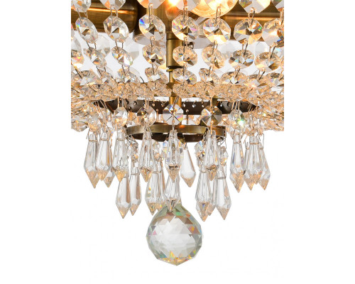 Оформить заказ Люстра на штанге Natali Kovaltseva ROCOCO 81407/4C ANTIQUE| VIVID-LIGHT.RU