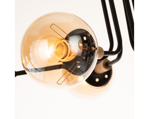 Сделать заказ Люстра на штанге ARTE Lamp A2716PL-6BK| VIVID-LIGHT.RU