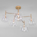 Заказать Люстра на штанге Eurosvet 70128/5 золото| VIVID-LIGHT.RU