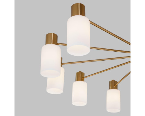 Сделать заказ Люстра на штанге Eurosvet 70160/12 латунь| VIVID-LIGHT.RU