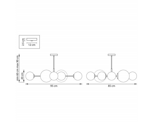 Сделать заказ Люстра на штанге Lightstar 815480| VIVID-LIGHT.RU