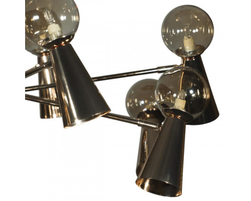 Купить Люстра на штанге LOFT IT 10046/10 Gold| VIVID-LIGHT.RU