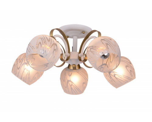 Заказать Люстра на штанге TOPLIGHT TL3690X-05WG| VIVID-LIGHT.RU