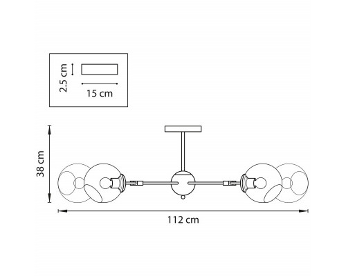 Заказать Люстра на штанге Lightstar 785086| VIVID-LIGHT.RU