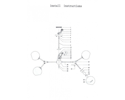 Заказать Люстра на штанге Lightstar 785086| VIVID-LIGHT.RU