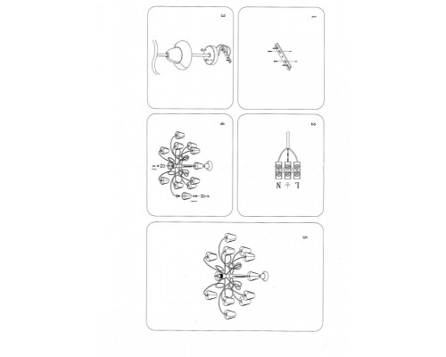 Сделать заказ Люстра на штанге Lightstar 814134| VIVID-LIGHT.RU