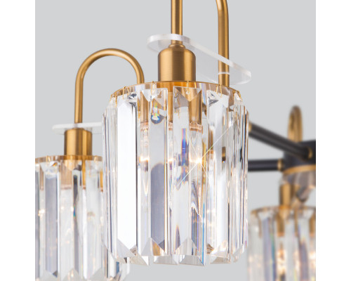 Заказать Люстра на штанге Eurosvet 70090/8 черный| VIVID-LIGHT.RU