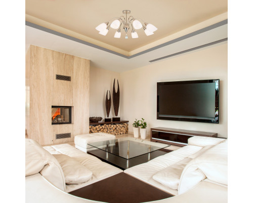 Заказать Люстра на штанге Eurosvet 30149/8 золото| VIVID-LIGHT.RU