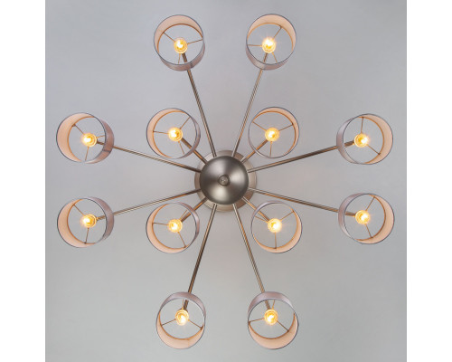 Заказать Люстра на штанге Eurosvet 60080/12 сатин-никель| VIVID-LIGHT.RU