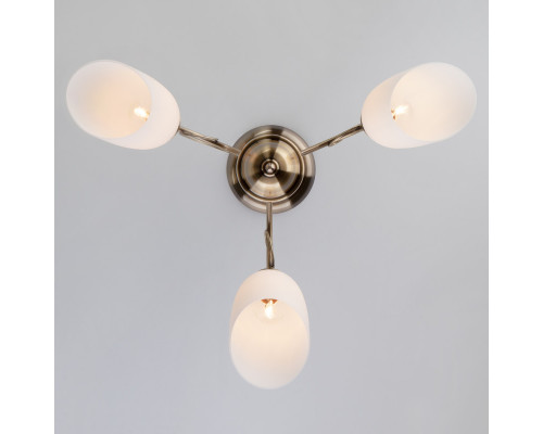 Заказать Люстра на штанге Eurosvet 30107/3 античная бронза| VIVID-LIGHT.RU