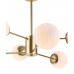 Купить Люстра на штанге Natali Kovaltseva ALTO 75141/6C GOLD| VIVID-LIGHT.RU