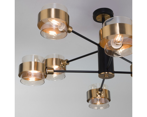 Заказать Люстра на штанге Eurosvet 70127/8 черный| VIVID-LIGHT.RU