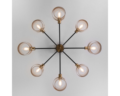 Заказать Люстра на штанге Eurosvet 70127/8 черный| VIVID-LIGHT.RU