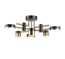 Люстра на штанге Natali Kovaltseva LED LAMPS 81368 GOLD BLACK