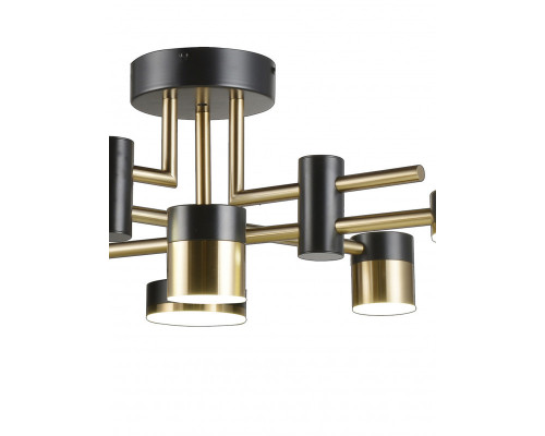 Сделать заказ Люстра на штанге Natali Kovaltseva LED LAMPS 81368 GOLD BLACK| VIVID-LIGHT.RU