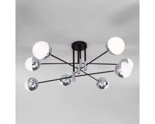 Оформить заказ Люстра на штанге Eurosvet 70129/8 хром| VIVID-LIGHT.RU