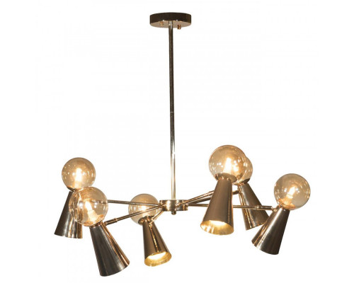 Купить Люстра на штанге LOFT IT 10046/6 Gold| VIVID-LIGHT.RU