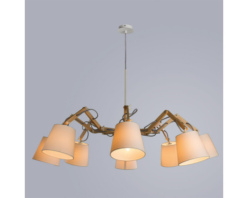 Сделать заказ Люстра на штанге ARTE Lamp A5700LM-8WH| VIVID-LIGHT.RU