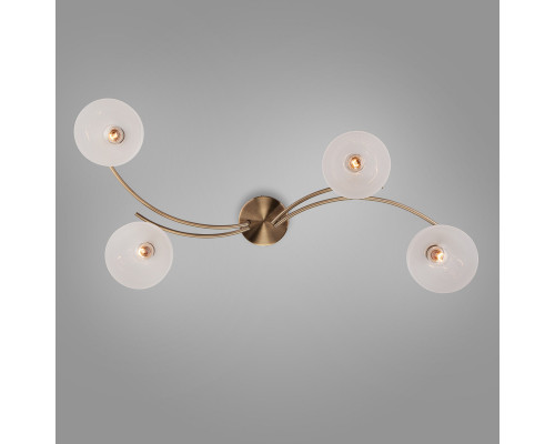 Сделать заказ Люстра на штанге Eurosvet 30141/4 античная бронза| VIVID-LIGHT.RU