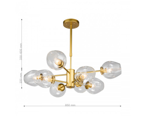 Сделать заказ Люстра на штанге Favourite 2625-8P| VIVID-LIGHT.RU