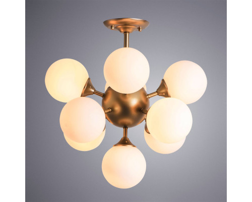 Купить Люстра на штанге ARTE Lamp A2704PL-9SG| VIVID-LIGHT.RU