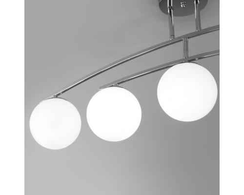 Купить Люстра на штанге Eurosvet 30170/5 хром| VIVID-LIGHT.RU