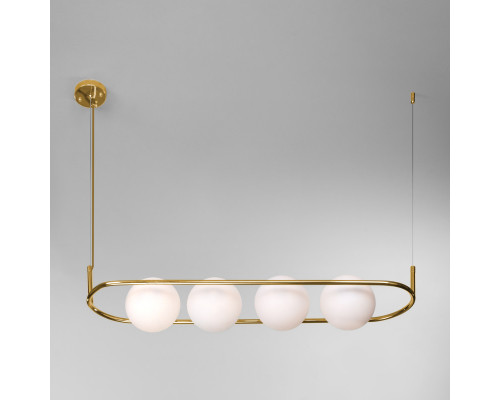 Оформить заказ Люстра на штанге Eurosvet 50089/4 золото| VIVID-LIGHT.RU