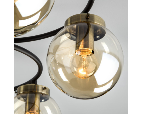 Заказать Люстра на штанге Eurosvet 70104/8 черный| VIVID-LIGHT.RU