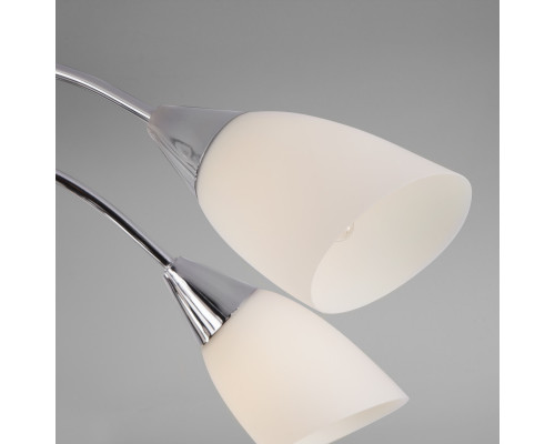 Купить Люстра на штанге Eurosvet 30149/8 хром| VIVID-LIGHT.RU