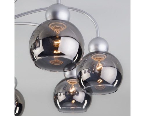 Заказать Люстра на штанге Eurosvet 30148/8 серебро| VIVID-LIGHT.RU