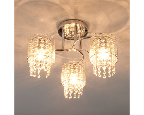 Заказать Люстра на штанге Eurosvet 30137/3 хром| VIVID-LIGHT.RU