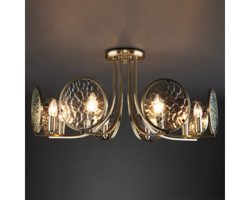 Оформить заказ Люстра на штанге Eurosvet 60073/8 античная бронза| VIVID-LIGHT.RU