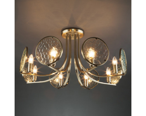 Оформить заказ Люстра на штанге Eurosvet 60073/8 античная бронза| VIVID-LIGHT.RU