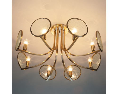 Оформить заказ Люстра на штанге Eurosvet 60073/8 античная бронза| VIVID-LIGHT.RU