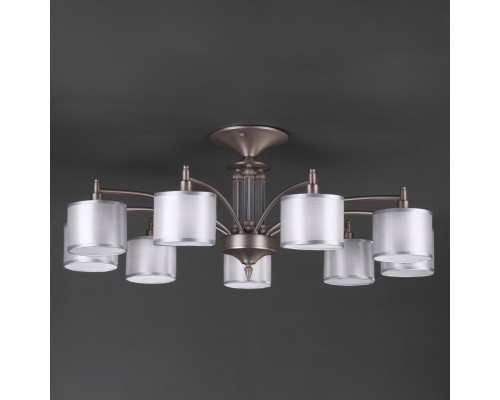 Заказать Люстра на штанге Eurosvet 60080/9 сатин-никель| VIVID-LIGHT.RU